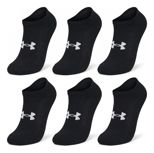 Kit 6 Pares De Meias Core Cotton Invisível Under Armour