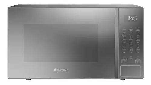 Micro-ondas Brastemp BMS46AR 32 L Com Menu Gourmet Cinza