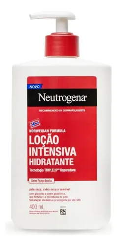 Hidratante Corporal Intensivo Norwegian Frasco Sem 400ml Neutrogena